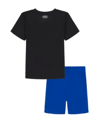Boys'2T-7 Tech Race Car Crewneck T-Shirt and Shorts, 2-Piece Set