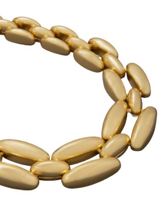 Gold-Tone Chunky Link Collar Necklace