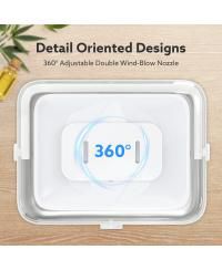 Cold Mist Humidifier for Home with 1.58 gal Tank, 26 dB Sleeping Mode Humidifier with Oil Diffuser for Bedroom, Up to 50 Hours Use