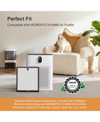HY4866 Genuine Air Purifier Replacement Filter for HY4866 Air Purifer, 2 Pack, Original Version