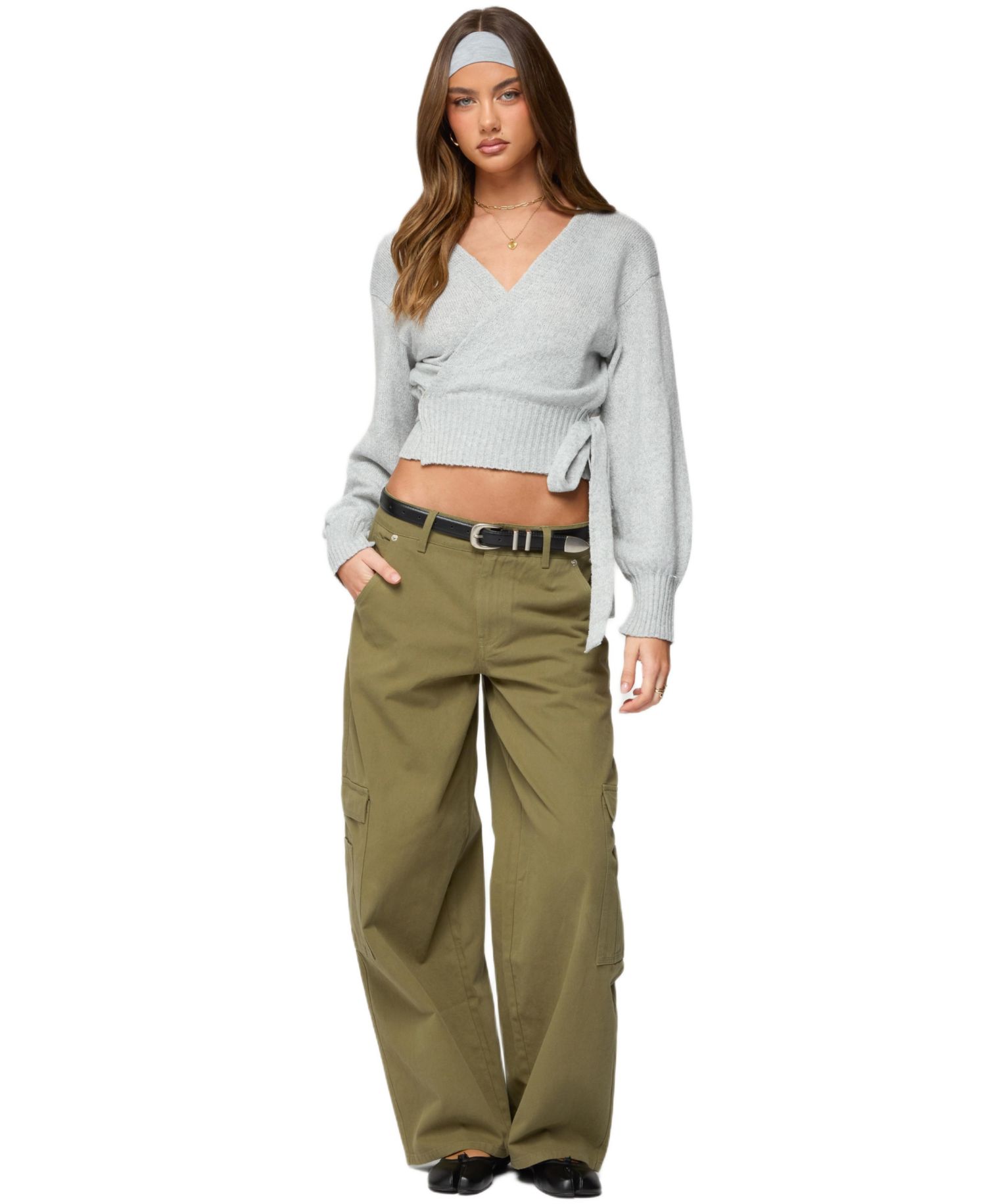 Women's Jadah Low Rise Baggy Cargo Pants