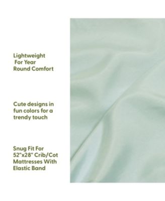 Celestial Multi 4-Pack Fitted Crib Sheets