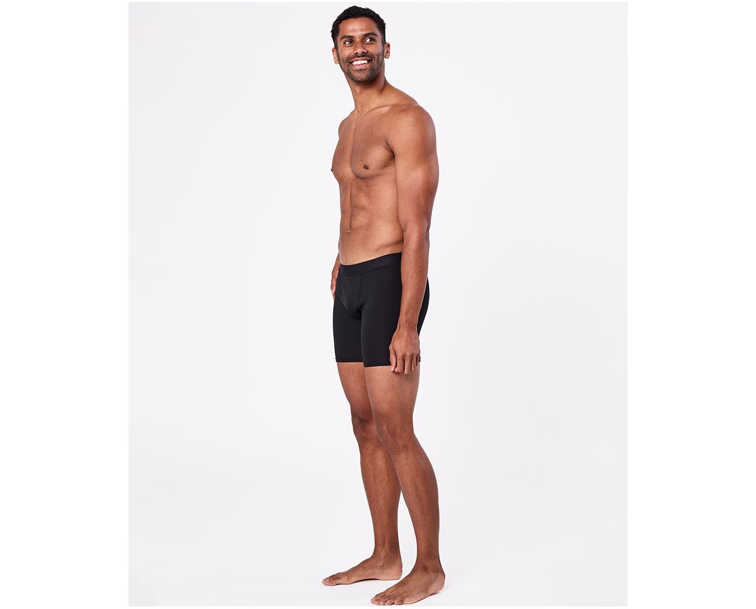 Men's Everyday Extended Boxer Brief 4-Pack Made With Organic Cotton