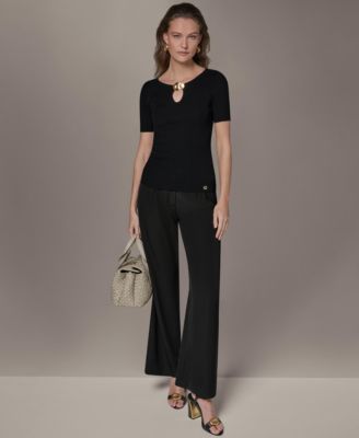 Petite Short-Sleeve Sweater