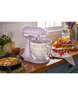 Ceramic 5-Quart Wildflower Mixing Bowl