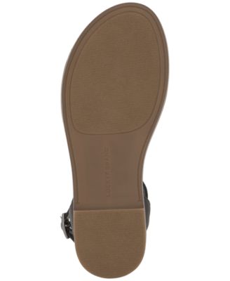 Women's Kimaya Crochet Ankle-Strap Flat Sandals