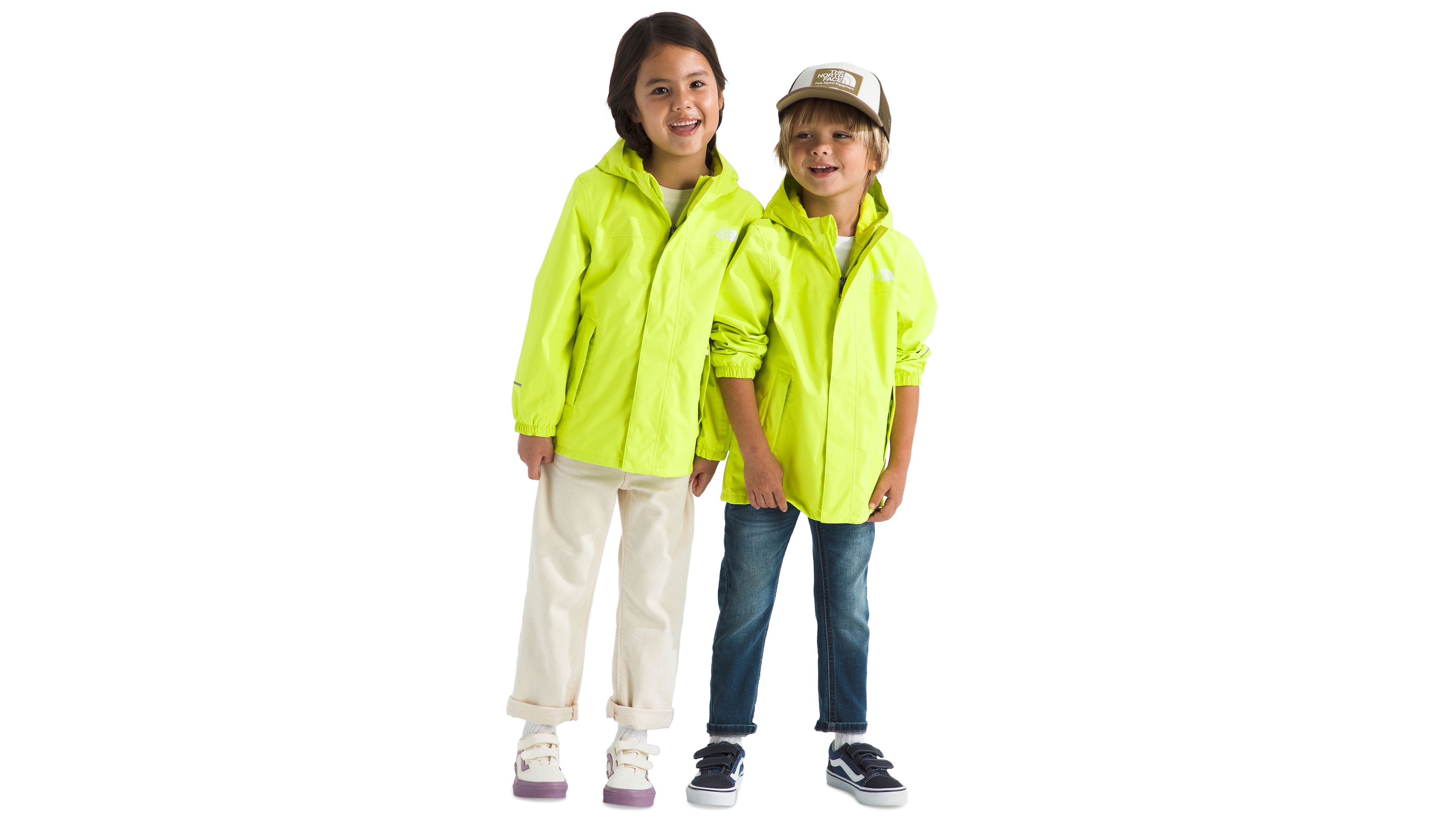 The North Face Boys' and Girls' 2T-7 Antora Hooded Rain Jacket