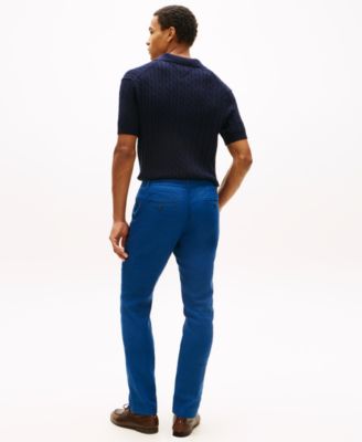 Men's Denton Sorona Linen Straight-Fit Pants