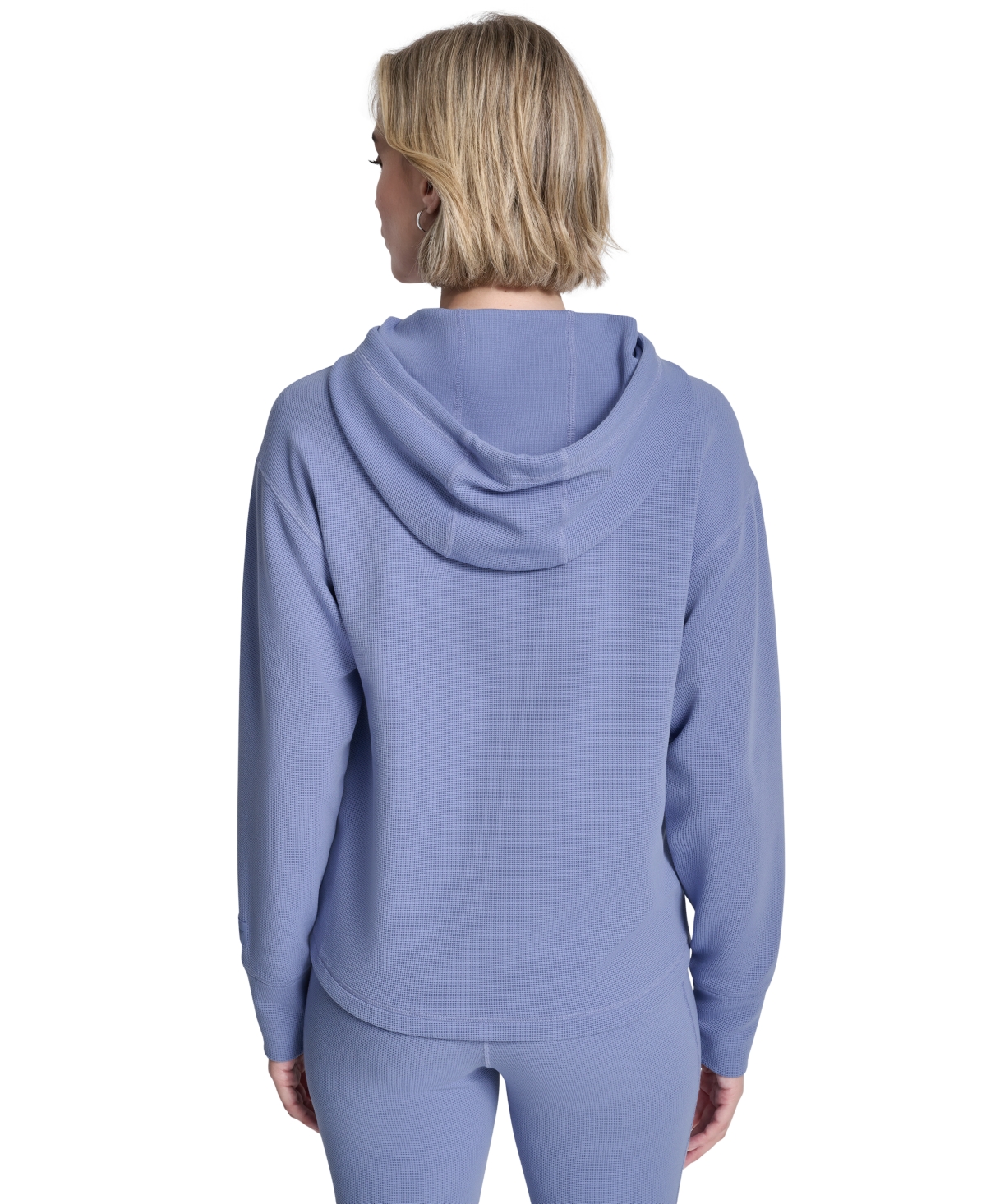 Dkny Sport Women's Transcend Thermal V-Inset Hoodie
