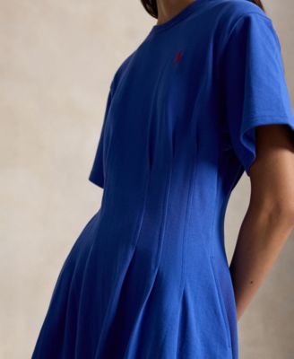 Women's Crewneck Fit & Flare T-Shirt Dress