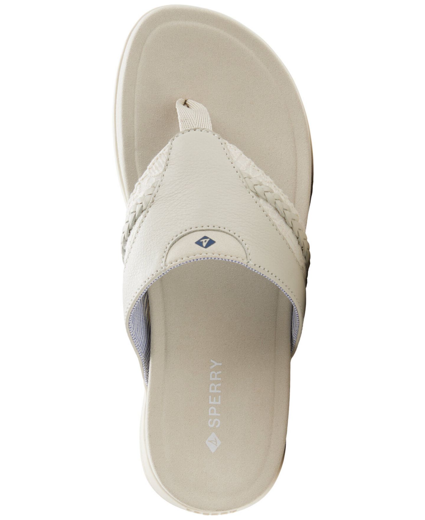 Женские сандалии Sperry Dalia Fish Round Toe Slip-On, цвет: Кремовый — фото 4