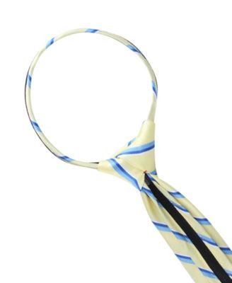 Baby Boys' Falmouth Stripe Pre-Tied Zipper Tie