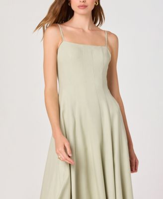 Women's Trisha Sleeveless Square Neck Dress