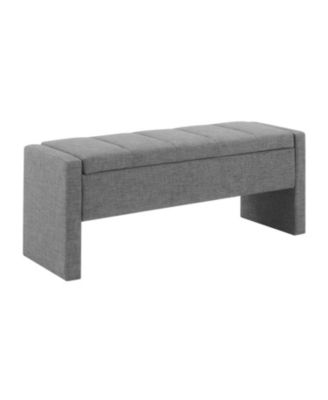 Modern Upholstered Storage Bed End Bench