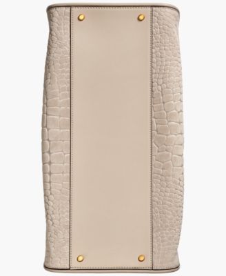 Satin Croco Extra Large Tote Bag