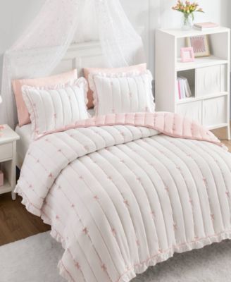 Liv Microfiber Down Alternative 3-Pc. Quilt Set, Full/Queen