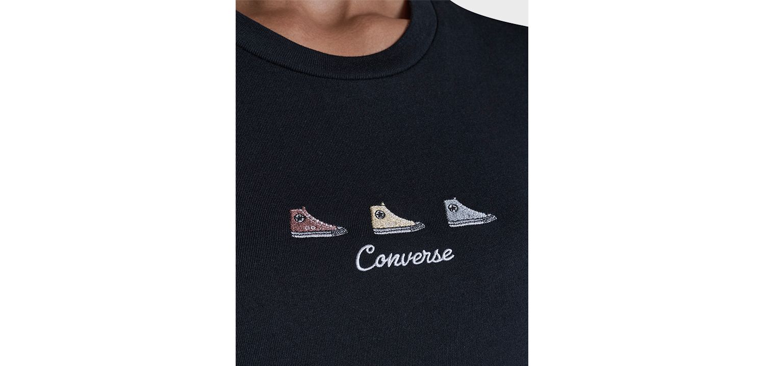 Women's Trio Embroidered T-Shirt