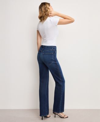 Women's Soft Tech Good True Straight-Fit Jeans, Regular & Plus Size