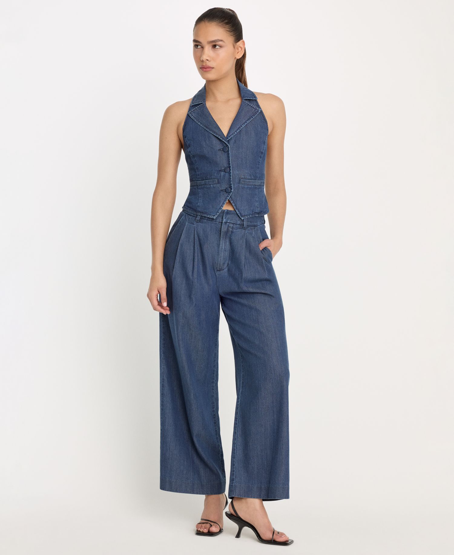 Women's Halter Neck Vest