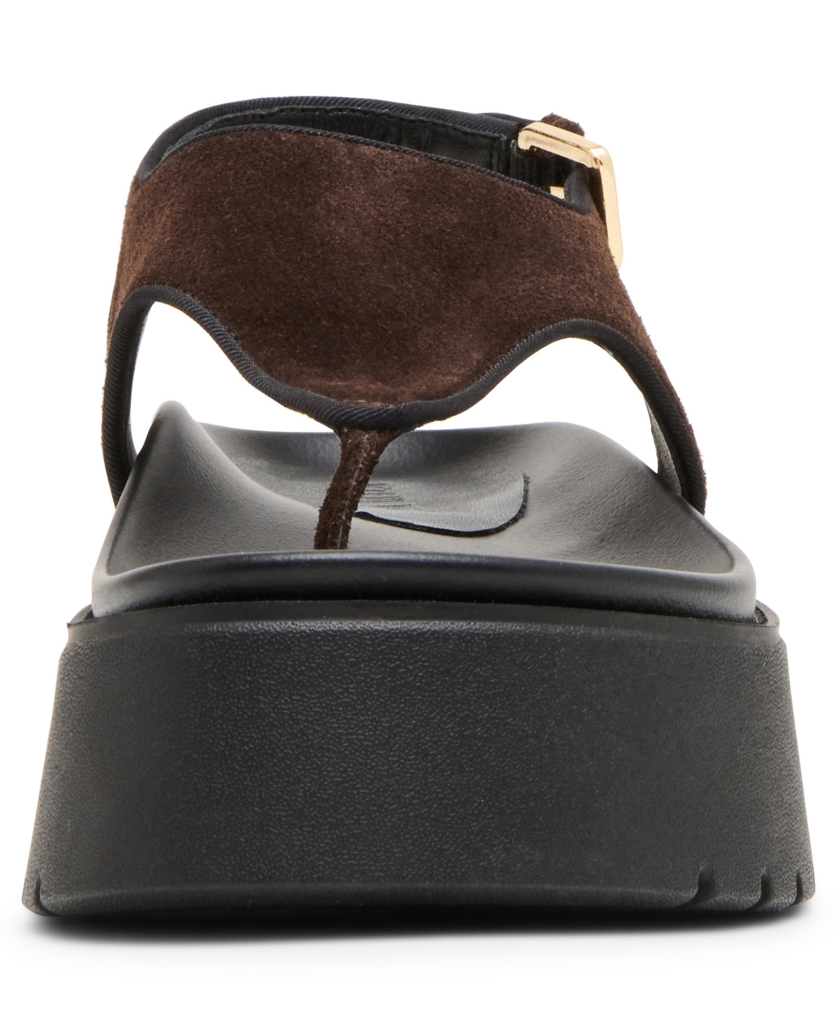 Steve Madden Women's Tabor Hooded Flatform Thong Sandals