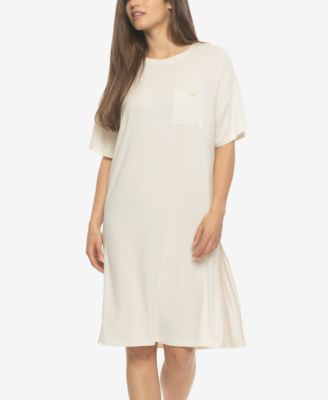 Women's Lena Modal Linen Oversized Sleepshirt Style 890226