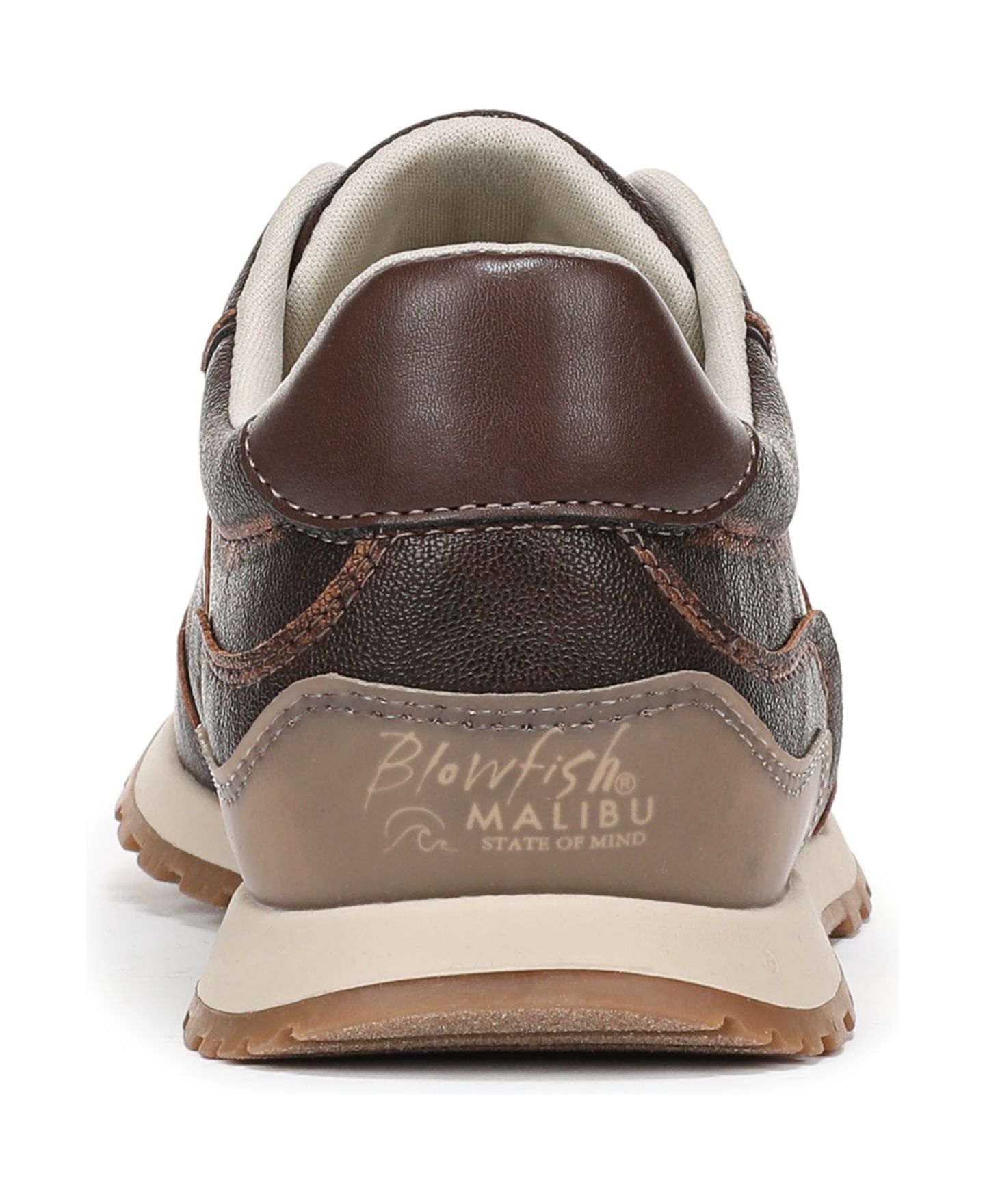 Женские кроссовки Blowfish Malibu Valley Round Toe Lace Up, цвет: Коричневая искусственная кожа — фото 3