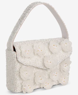 Beaded 3D Flower Top Handle