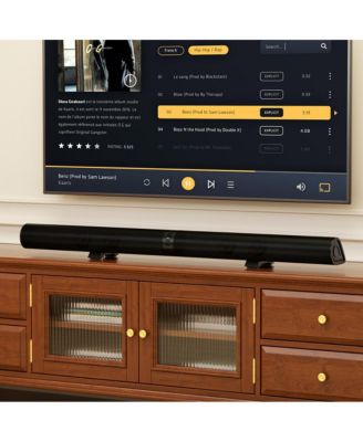 Detachable Bluetooth 5.3 Soundbar with Hi-Fi Audio & Powerful Bass for Home Theater Upgrade