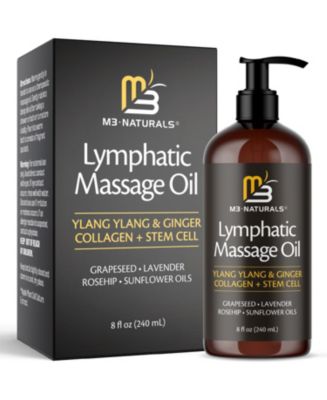 M3 - Lymphatic Massage Oil | With Ylang Ylang, Ginger, Collagen