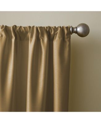 Versailles Faux Silk Blackout Window Curtain