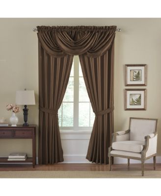Versailles Faux Silk Blackout Window Curtain