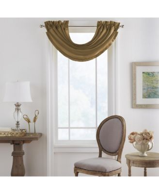 Versailles Faux Silk Waterfall Window Valance