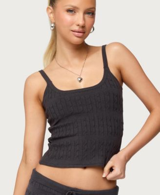 Women's Nella Cable Knit Tank Top