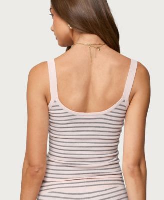 Women's Lillian Striped Knit Tank Top
