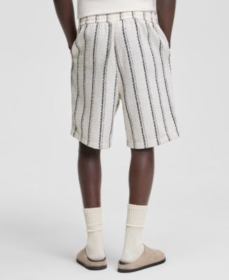 Men's Striped Relaxed 9" Pull-On Shorts