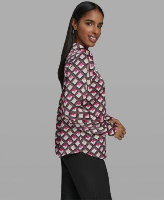 Women's Woven Collared Blouse