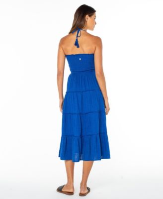 Women's Ellie Halter Neck Maxi Dress