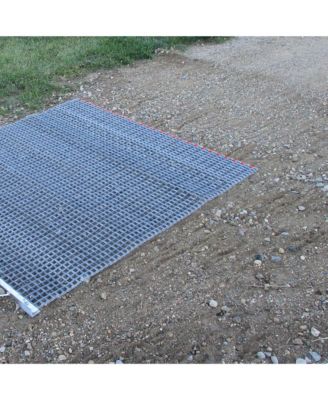 ATV/UTV 5' x 3' Zinc & Steel Field Surface Leveling Drag Mat, 53HPDM