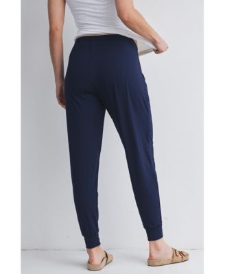 Maternity Relaxed Fit High Rise Joggers