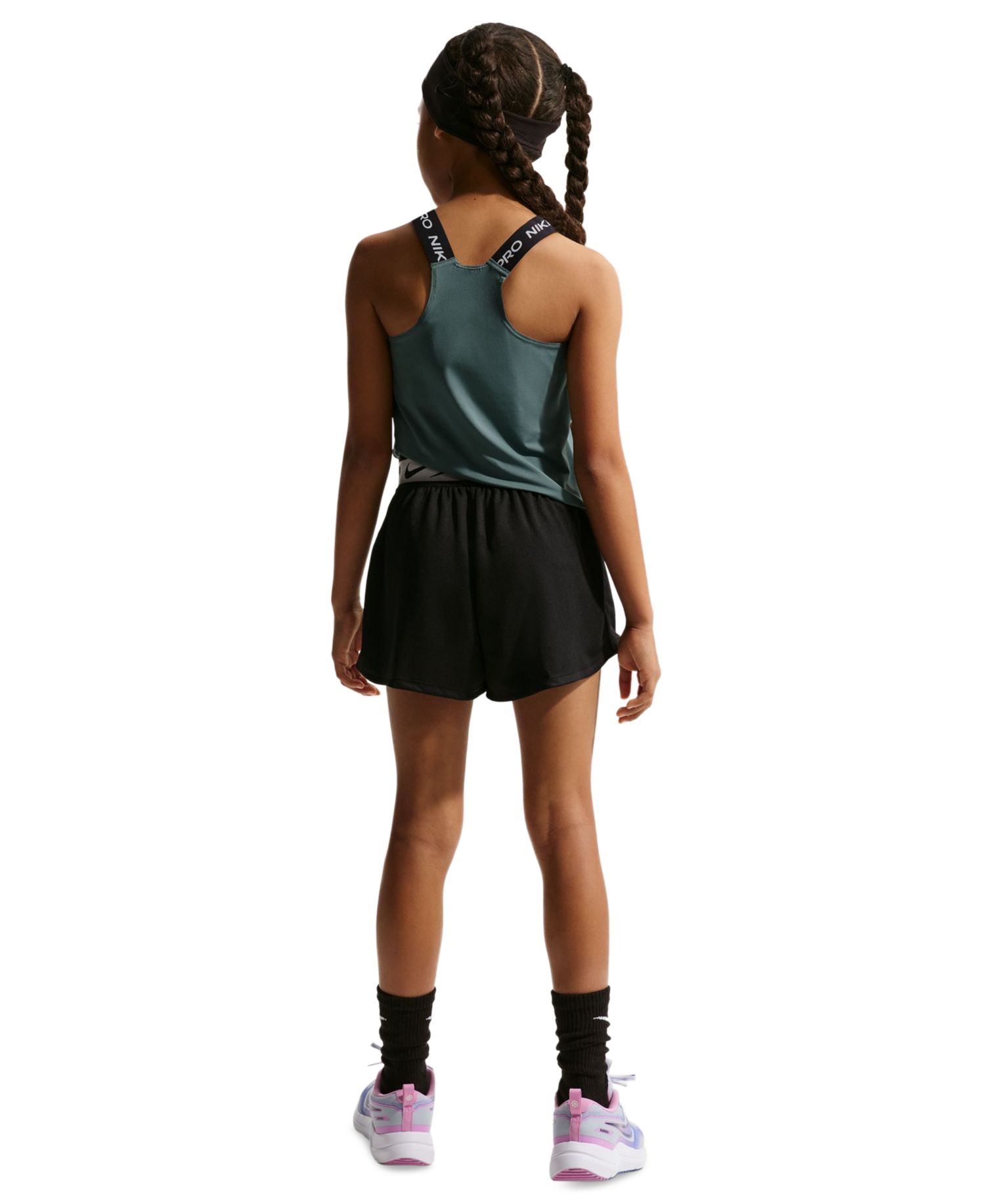 Шорты для бега Dash Dri-FIT для девочек 7-16 лет