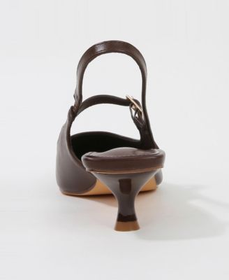 Womens Corrie Kitten Heel MJ Slingbacks