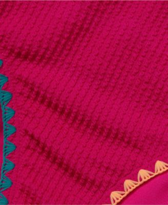 Girls Chlorine Resistant Embroidered Bikini Swimsuit Set