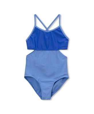 Girls X-Back One Piece Swimsuit