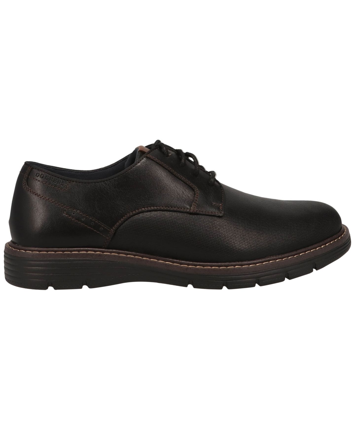Dockers Men's Erick Nubuck Lace-Up Oxfords, цвет: Чёрный — фото 2