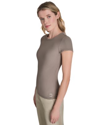 Women's Hudson Rib Crew Neck T-Shirt