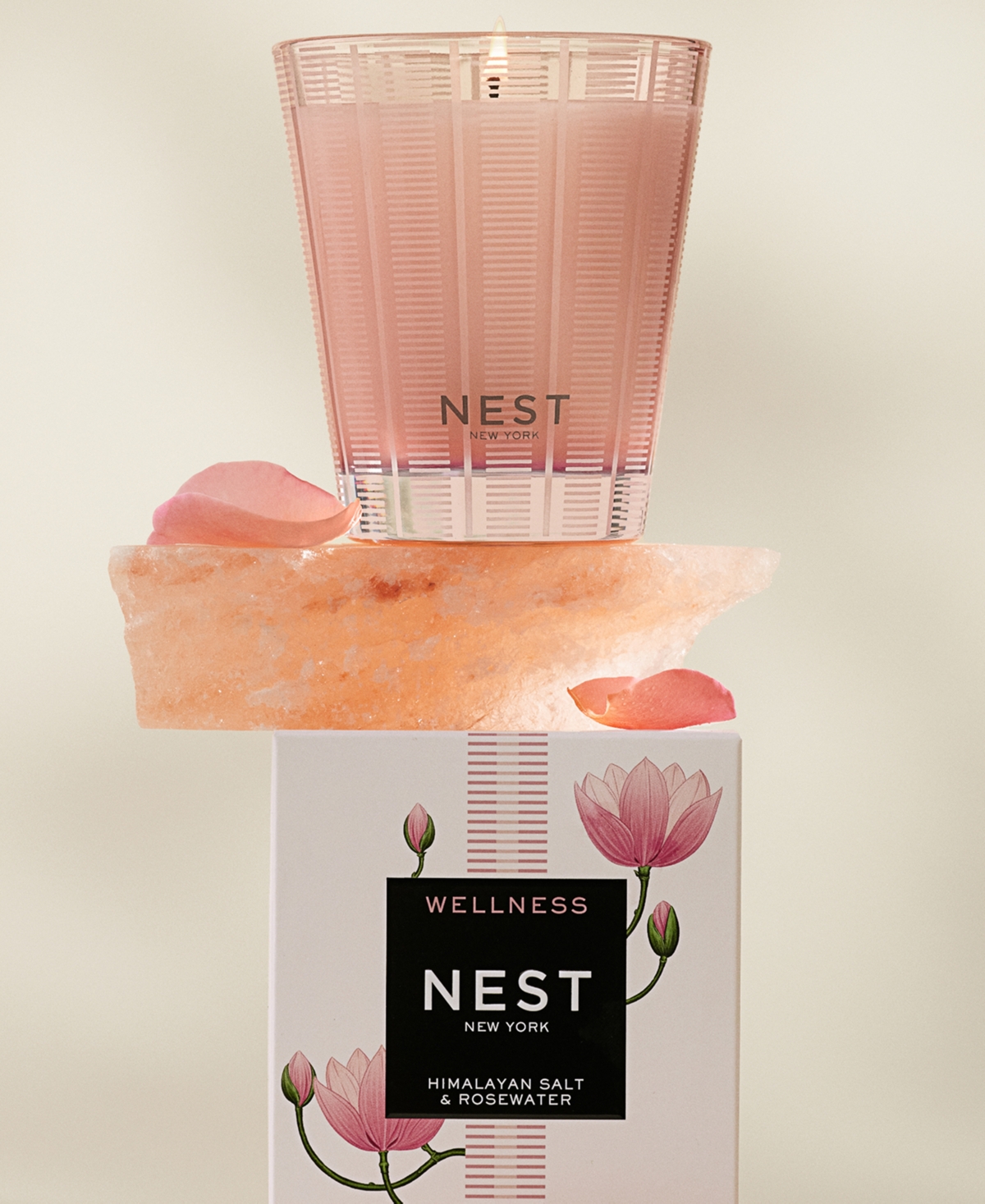 Nest New York Rosewater and Geranium Classic Candle, 8.1 oz.