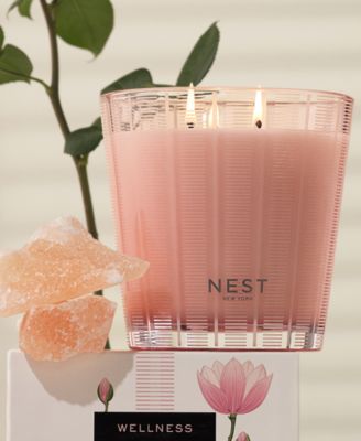Rosewater and Geranium 3-Wick Candle, 21.1 oz.
