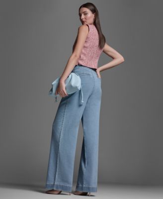 Women's Square Neck Double Breasted Vest