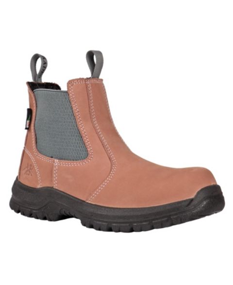 Женские ботинки Moxie Trades Composite Toe Chelsea Work, цвет: Коричневый