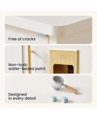 Play Kitchen with Running Water - Iconic Aqua Kitchen in Cream